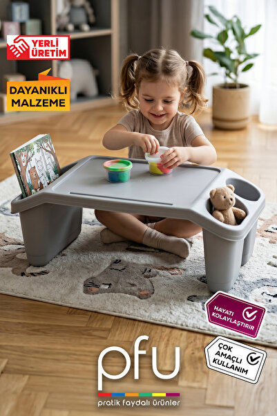 PFU Pratik Faydalı Ürünler Çocuk Hobi Masası | Hobi Sehpası | Çocuk Ders Çalı...