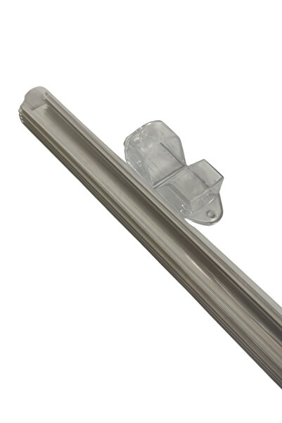 Hazar Led Alüminyum Boş Kasa Profil Çubuk Led Bar Şeffaf Boş Kasa 50 CM