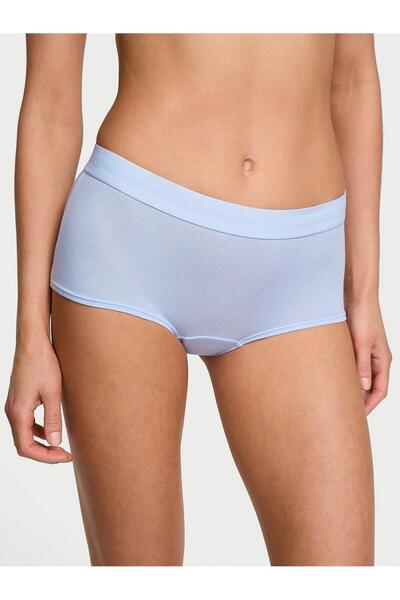 Victoria's Secret Logolu Pamuklu Boyshort Külot