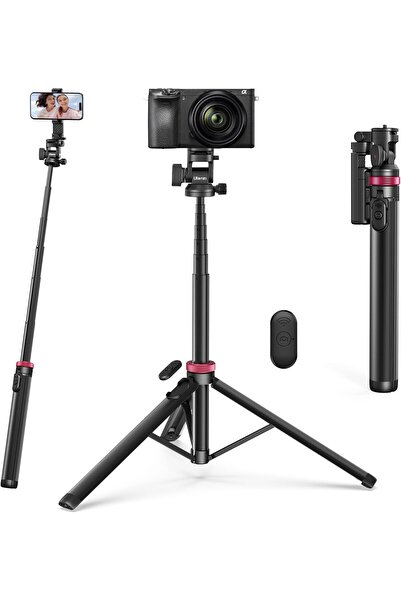 ulanzi Selfie Stick MT-78 3-în-1 cu trepied, telecomandă, compact și stabil, ...