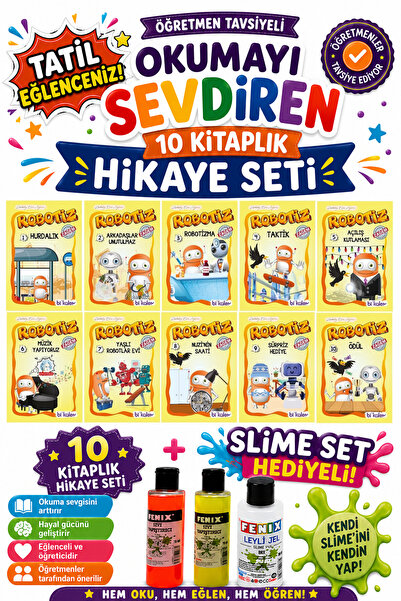 Ata Yayıncılık 1. Sınıf Öğretmen Tavsiyeli Okumayı Sevdiren 16 Sayfa 10 Kitap...
