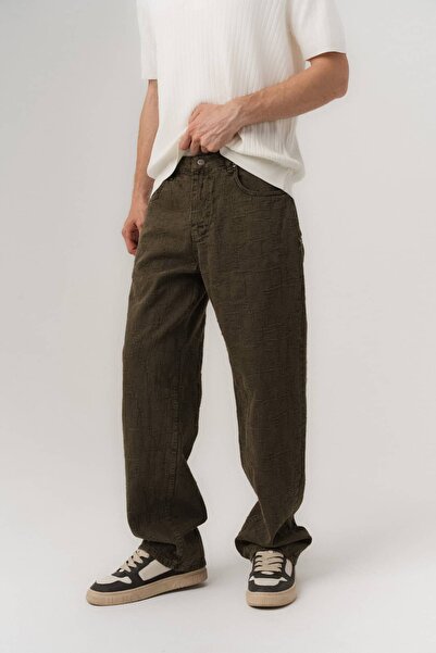 go gang own Canyon Jacquard Jean Baggy Pants
