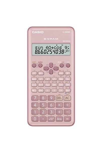 Casio Fx 82ms Pk Bilimsel Hesap Makinesi Pembe