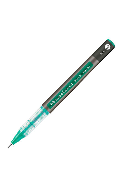 Faber Castell Pix roller cu cerneală verde, vârf subțire de 0.7mm, Faber-Castell