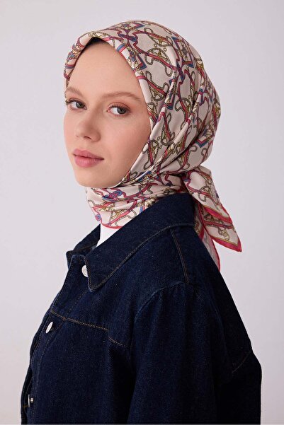 Belli 2026 Summer Season Twill Silk Scarf 4328Dtm 80
