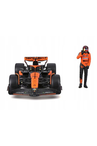 Bburago Junior BOLID F1 McLaren MCL38 FIGURKA OSCAR PIASTRI 1:24 MODEL BBURAG...