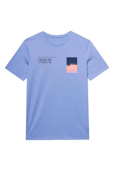 4F Tricou bărbătesc cu mânecă scurtă, mărimea S