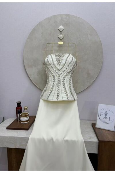 DAKEN ✨   Royal Crystal Pearl Dress