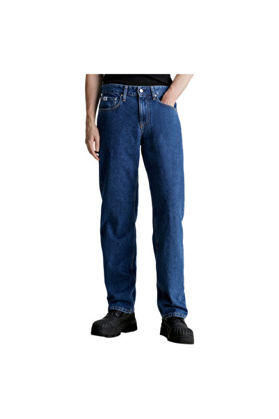 Calvin Klein Pantaloni din denim drepți pentru bărbați, anii '90, mărimea 33