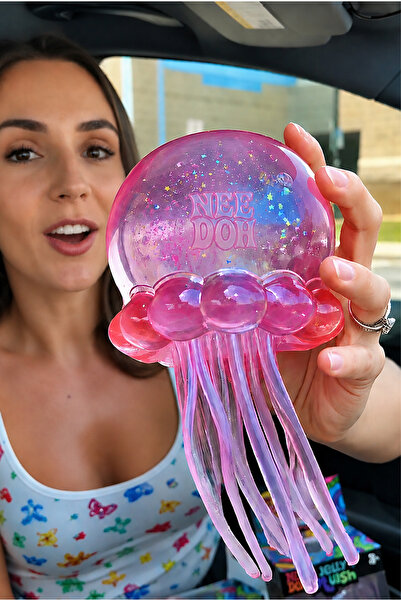 Needoh Jelly Squish | Extra Large 8cm × 15cm Jelly-like Stress-Relieving Toy ...