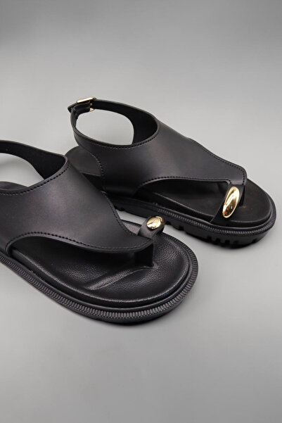 HFKY Women's Ring Detailed Sandals