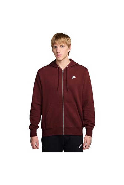 Nike Hanorac din fleece cu fermoar integral Mens Sportswear Club