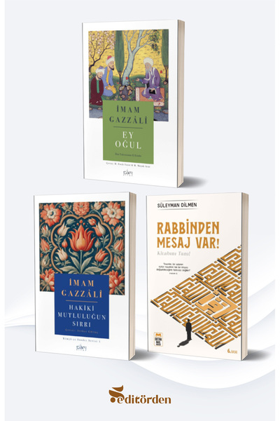 ORTAK AKIL YAYINLARI Ey Oğul/İmam Gazali - Hakiki Mutluluğun Sırrı/İmam Gazza...