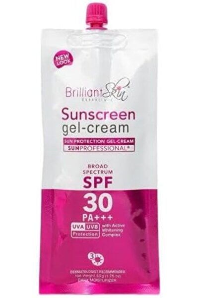 Brilliant Skin Essentials Sunscreen Sun Protection Gel Cream Spf30 PA+++ 50 gm