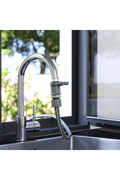 Altınkayaticaret Indoor Faucet Adapter 22-24 mm Hose Connection Kit for Fount...