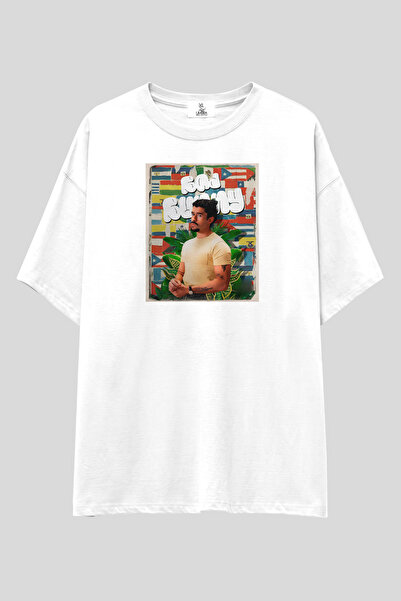 UmbraWear Bad Bunny Printed T-Shirt |   Unisex 100% Cotton White Latin Pop Re...