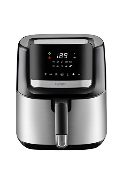 Sencor Friteuză inteligentă digitală cu aer cald 6.5L 1600W Control tactil LED
