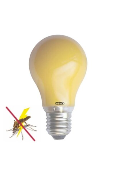 Enjoy Λάμπα LED Κίτρινου Χρώματος A60 E27 6W 2500 Kelvin 500lm EL784220