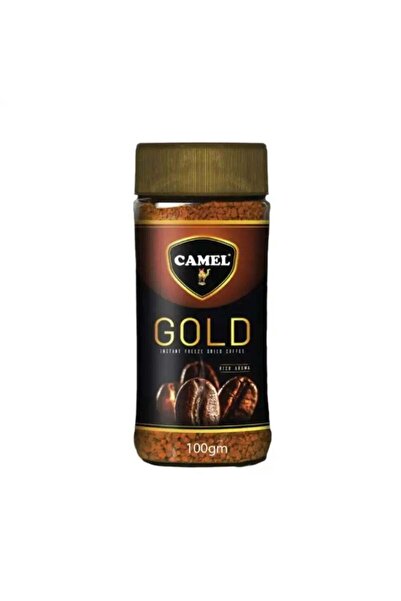 Camel مسحوق قهوة جولد سريعة التحضير مجففة بالتجميد بنكهة غنية - 100 جرام