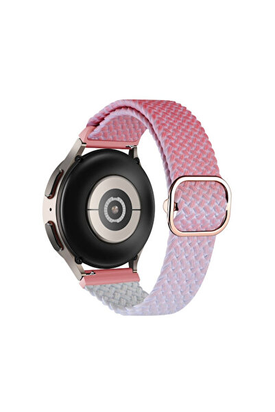 OEM Λουράκι νάιλον για Samsung Galaxy Watch7 40mm Samsung Galaxy Watch7 44mm Ροζ