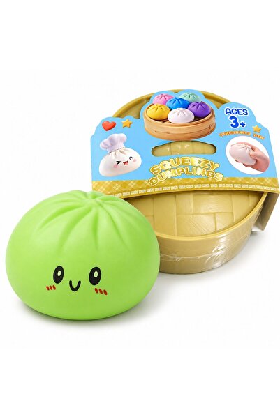 Bibilel Jucarie Squishy Dumpling Antistres, Bibilel, Model Fata Zimbitoare, J...