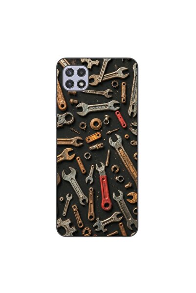 OEM Θήκη συμβατή με Samsung Galaxy A22 5G από σιλικόνη gel TPU με σχέδιο μηχα...