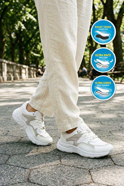 grijak 304 g White Unisex Sports Shoes