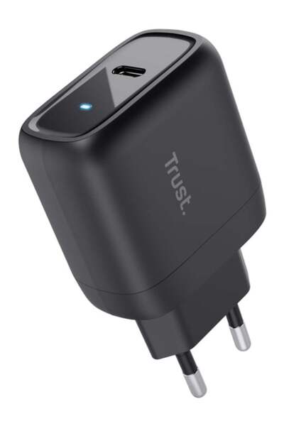 Trust Încărcător GaN MAXO 45W, USB-C, negru