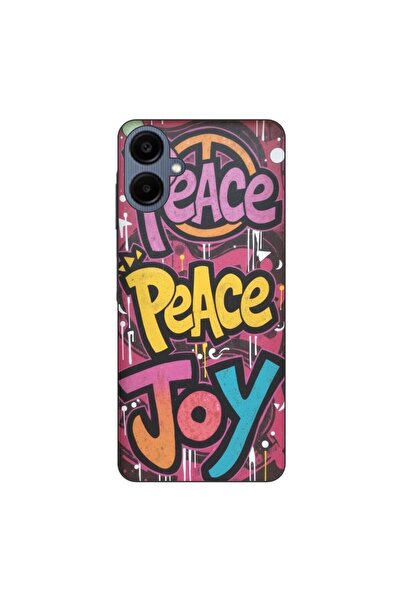OEM Husa compatibila cu Samsung Galaxy A06 Silicon Gel Tpu Model Peace and Jo...