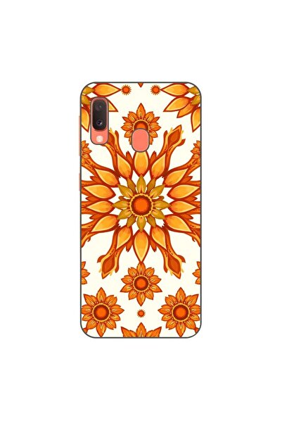 OEM Husa compatibila cu Samsung Galaxy A20e Silicon Gel Tpu Model Sun Flower ...