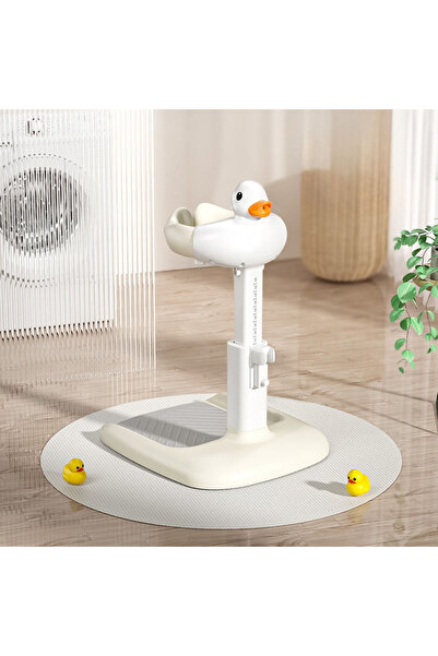 ORVİCA Bebek Yıkama Yardımcısı Ördekli Bebek Banyo Küveti Ayarlanabilir Boy K...