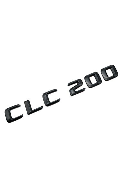 MERCEDES Emblemă CLC 200 pentru portbagajul spate Mercedes, Negru