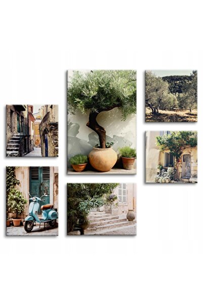 DecoWalls Set Tablouri Imagine Italia, Deco Walls, Digital Print, Pentru Came...