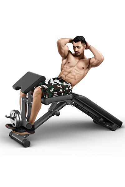 miracle fitness Adjustable Bench with Leg Extension