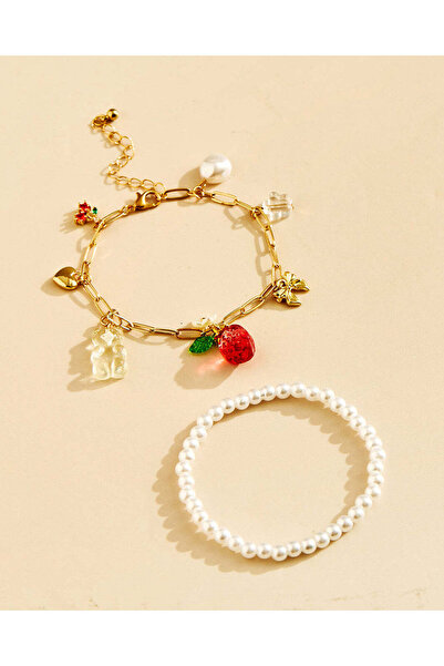 REDTAG Girls Assorted 2 Piece Bracelet Set