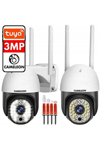 Kraft&dele Cameră exterioară rotativă WiFi IP 3MPx Zoom 4x HQ