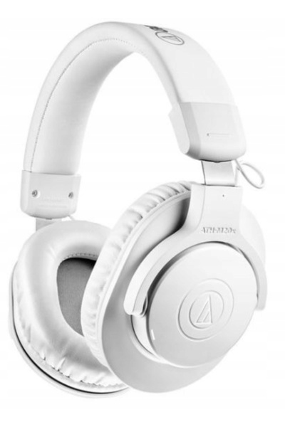 Audio Technica Căști wireless Audio-Technica ATH-M20xBT circumaurale albe