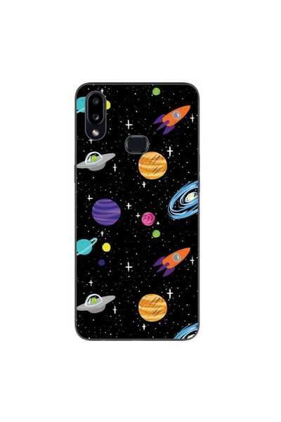 OEM Husa compatibila cu Samsung Galaxy A10S Silicon Gel Tpu Model Space Pattern