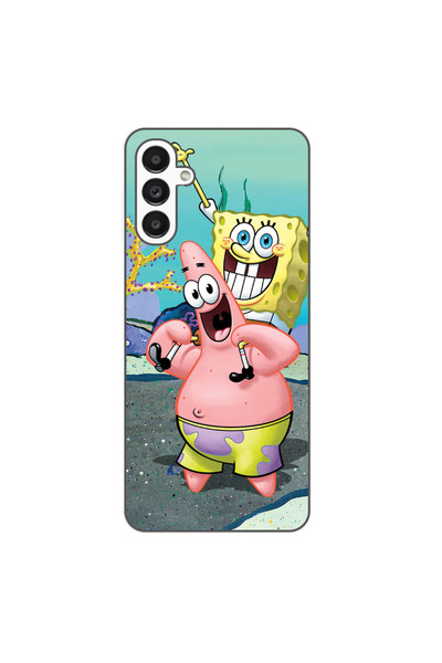 OEM Husa compatibila cu Samsung Galaxy A14 4G 5G Silicon Gel Tpu Model Spongebob