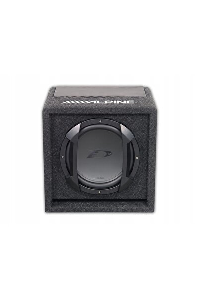 ALPİNEVOFİS Subwoofer auto amplificat Alpine SWE-815 300W Skrzynia Pilot