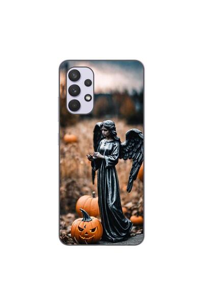 OEM Husa compatibila cu Samsung Galaxy A32 5G Silicon Gel Tpu Model Halloween...