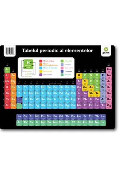 Editura Gama Tabelul Periodic al Elementelor A4, - Editura Gama