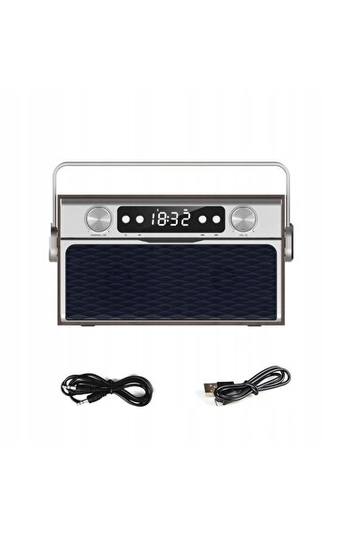 Mantarım Radioodbiornik Manta RDI917PRO IBIZA 20W FM LCD Bluetooth Argintiu-b...