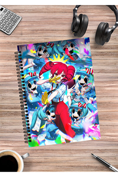 mertfigur Kasane Teto Hatsune Miku Neru Anime Spiral Notebook A5 (50 Sheets)
