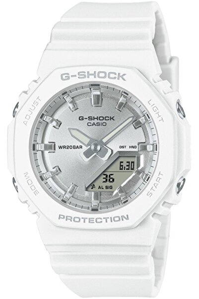 G-SHOCK Ceas de damă alb sportiv rezistent la șocuri GMA-P2100VA-7AER.
