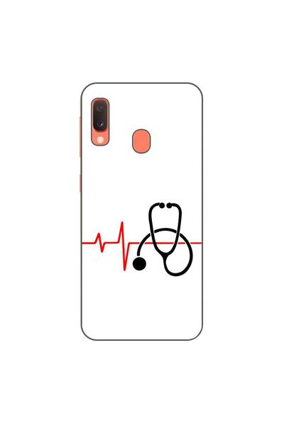 OEM Husa compatibila cu Samsung Galaxy A20e Silicon Gel Tpu Model Puls Doctor