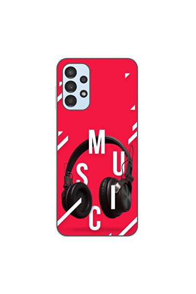 OEM Калъф, съвместим със Samsung Galaxy A13 4G, силиконов гел TPU, с десен на...