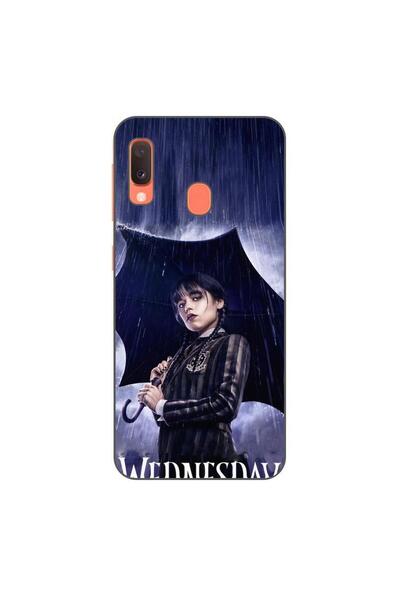 OEM Husa compatibila cu Samsung Galaxy A20e Silicon Gel Tpu Model Wednesday U...
