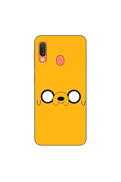 OEM Case compatible with Samsung Galaxy A20e Silicone Gel Tpu Model Jake Face