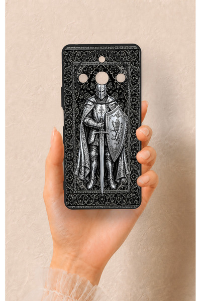 Vip Case Realme 11 Pro Uyumlu Şövalye Desenli Silikon Kılıf